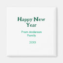 Search for happy new year magnets Calligraphy typography elegant