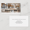 Search for caffeine business cards Barista