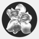 Search for metallic flower stickers Elegant