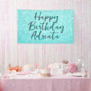 Search for teal birthday banners Blue