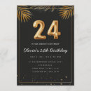 Search for 24th birthday invitations Trendy