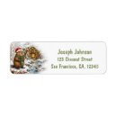 Search for birch return address labels Watercolor