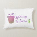 Search for spring cushions Typography