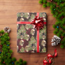 Search for gothic christmas wrapping paper Red and green