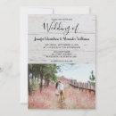 Search for rustic photo wedding invitations Elegant