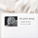 Search for lion return address labels Leo