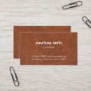 Search for leather texture business cards Consultant