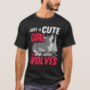 Search for wolf lovers tshirts Just
