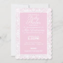 Search for lace baby shower invitations Cute