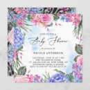 Search for hydrangea shower invitations Elegant