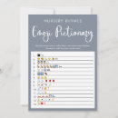 Search for baby shower pictionary Guess the nursery rhyme