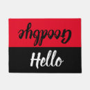 Search for hello goodbye doormats Simple