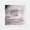 Search for 75th anniversary napkins Celebration