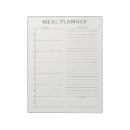 Search for weekly meal planner notepads Elegant