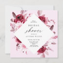 Search for romantic roses and diamonds invitations Botanical boho garden roses