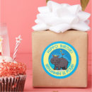 Search for cartoon hippo stickers Hippopotamus