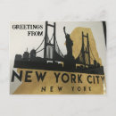 Search for greetings from new york postcards Tourism