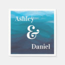 Search for ocean napkins Typography