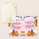 Search for foil halloween invitations Ghost