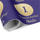 Search for blues gift wrap Happy birthday