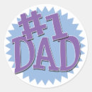 Search for number 1 dad stickers Father