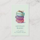 Search for macaron business cards Sweets