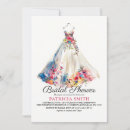 Search for dress bridal shower invitations Flowers