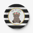 Search for crown plates Girl baby shower