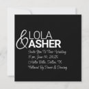 Search for masculine wedding invitations Simple