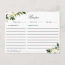 Search for bridal shower recipe postcards Modern