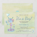Search for pastel baby boy shower invitations Watercolor