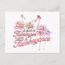Search for flamingo flower postcards Floral