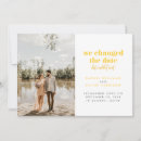 Search for private wedding invitations Change of plans