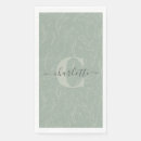Search for table napkins Sage green