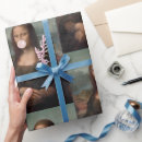 Search for famous painting wrapping paper Mona lisa