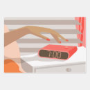 Search for clock wrapping paper Girl