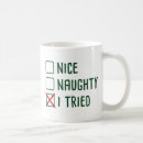 Search for tried mugs Santa claus