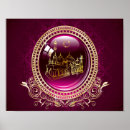 Search for purple gold posters Moon