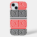 Search for black and white greek key iphone cases Meander