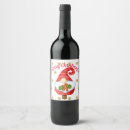 Search for santa wine labels Xmas