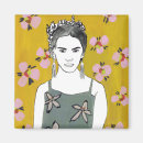 Search for artwork square magnets Girl power
