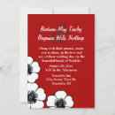 Search for red black wedding invitations Stylish
