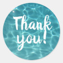 Search for pool party thank you stickers Water