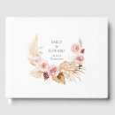 Search for boho guest books Watercolor