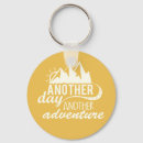 Search for adventure rounded key rings Road trip