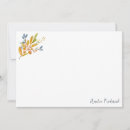 Search for color your own note cards Botanical
