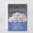Search for twin stars baby shower invitations For kids