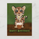 Search for cute tiger birthday cards Party
