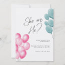 Search for modern gender reveal invitations Party
