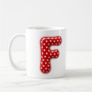 Search for letter f mugs Initial
